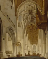 The Interior of St. Bavo